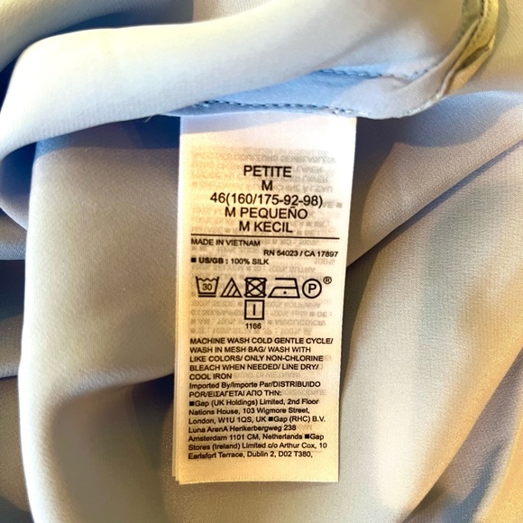 Banana Republic Bliss Silk Slip Dress Petite M, NWOT - Picture 6 of 7